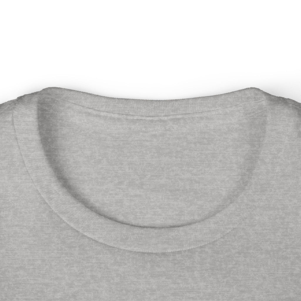 Kids Fearless Goalie Tee in Heather - close-up of back neckline and collar seam