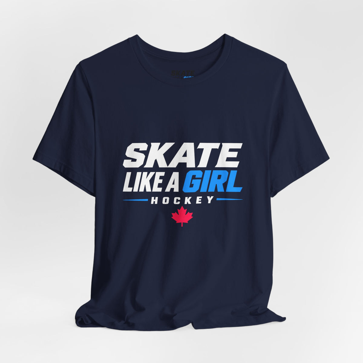Skate Like A Girl Hockey T-Shirt — Women's Hockey Pride Tee