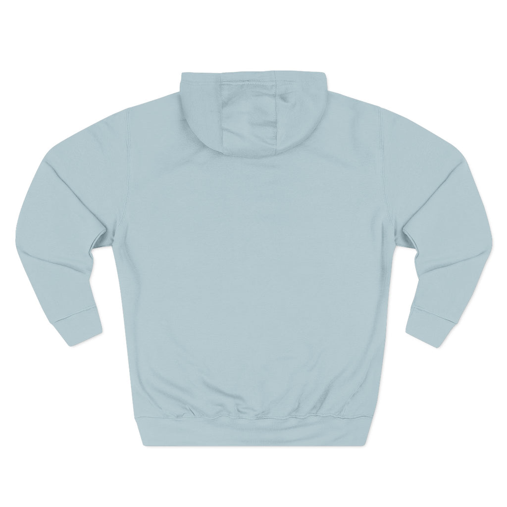Fearless goalie hockey hoodie in Blue Mist - back