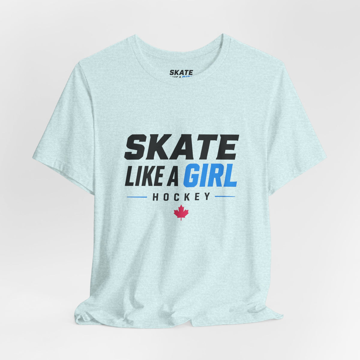 Skate Like A Girl Hockey T-Shirt — Women's Hockey Pride Tee