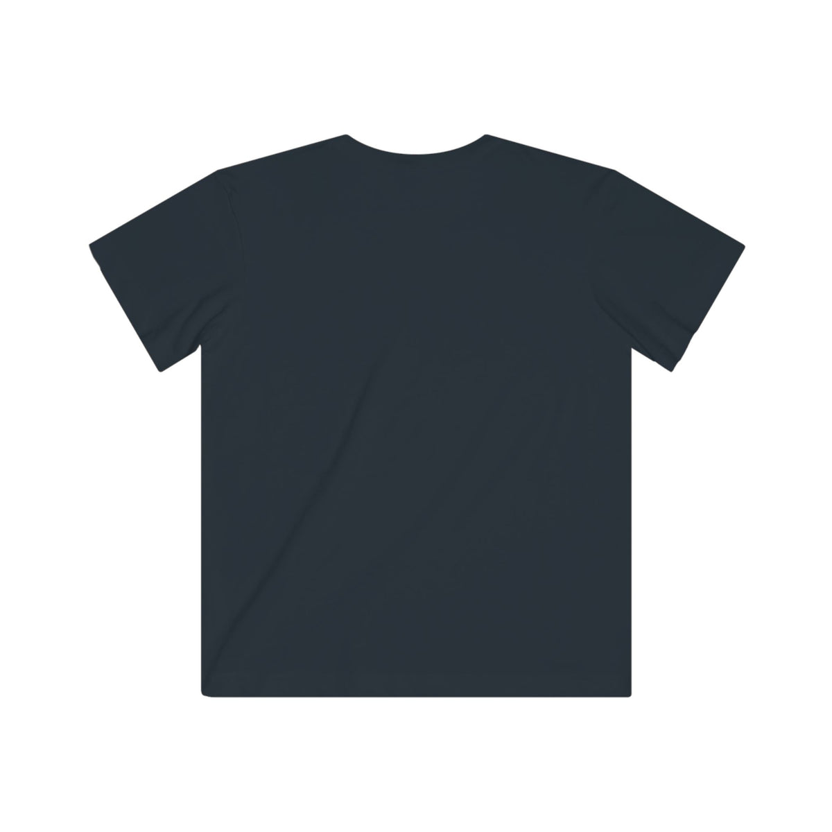 Kids Fearless Goalie Tee in Black - back view, flat lay, no graphic