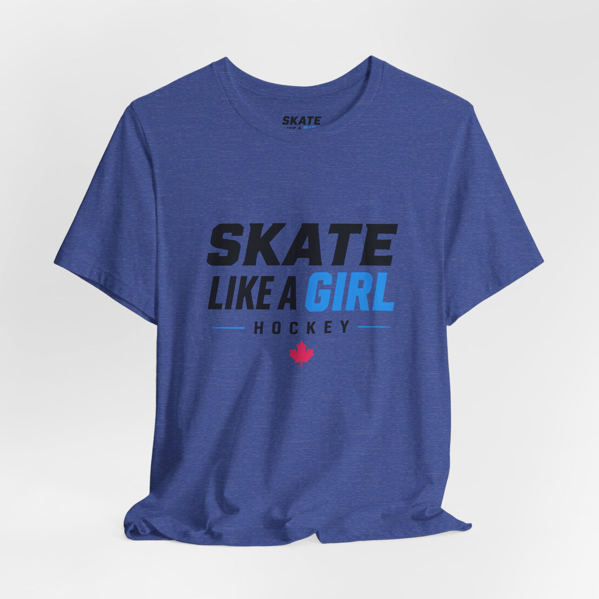 Skate Like A Girl Hockey T-Shirt — Women's Hockey Pride Tee