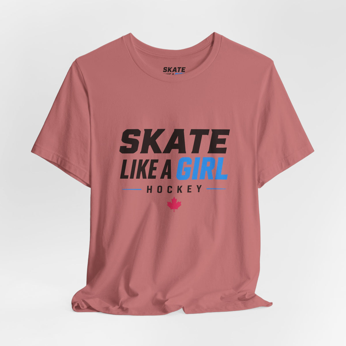 Skate Like A Girl Hockey T-Shirt — Women's Hockey Pride Tee