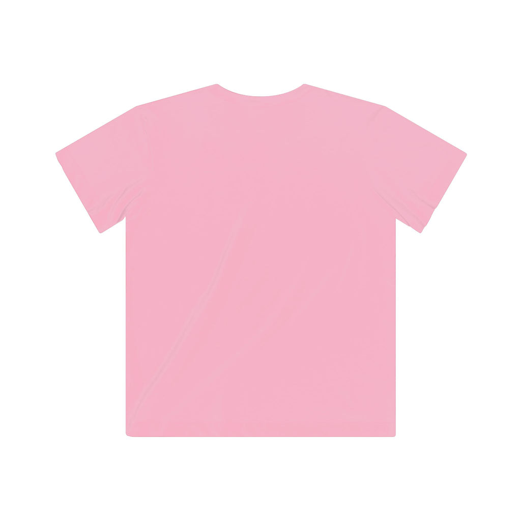 Kids Skate Like A Girl Hockey t-shirt in Pink - back