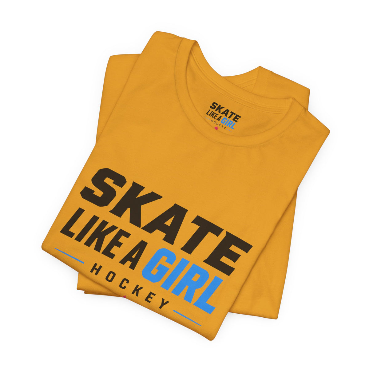 Skate Like A Girl Hockey T-Shirt — Women's Hockey Pride Tee