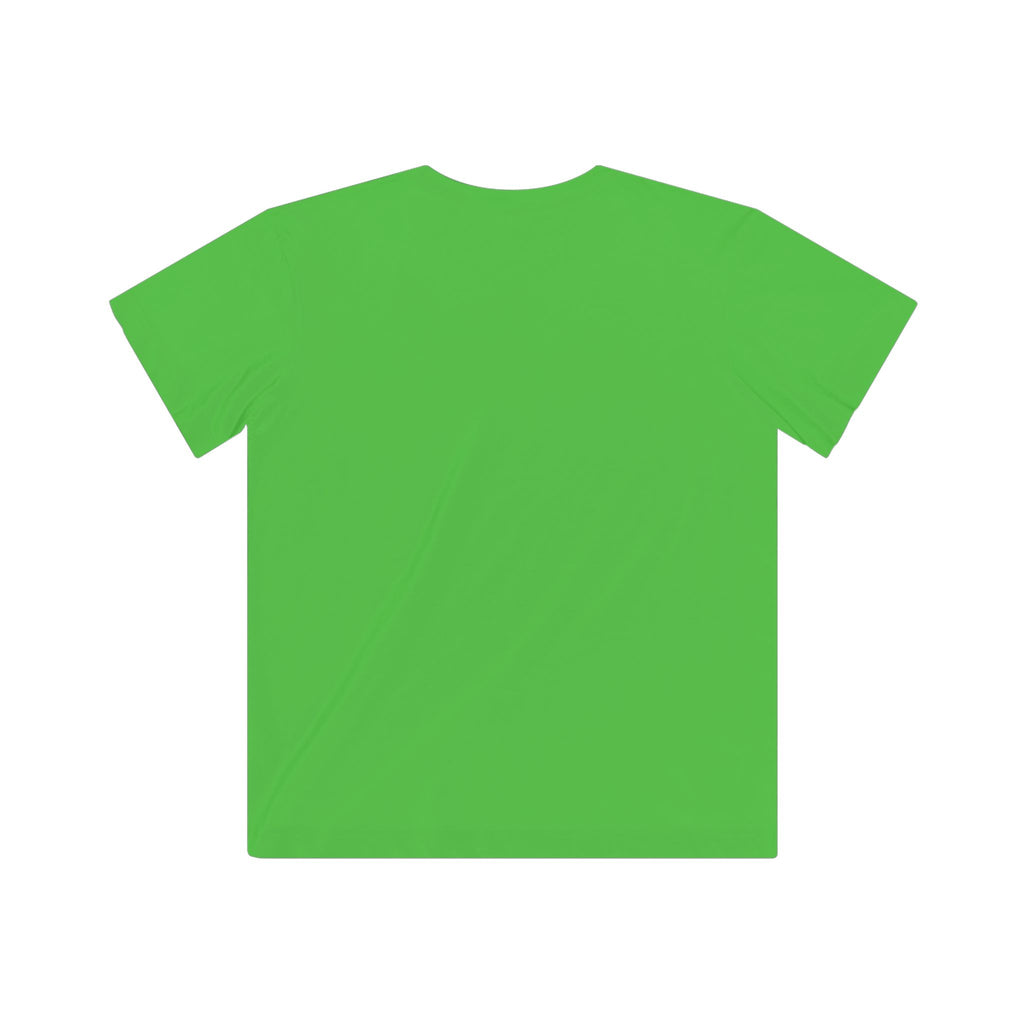 Kids Fearless Goalie Tee in Apple - back view, flat lay, no graphic