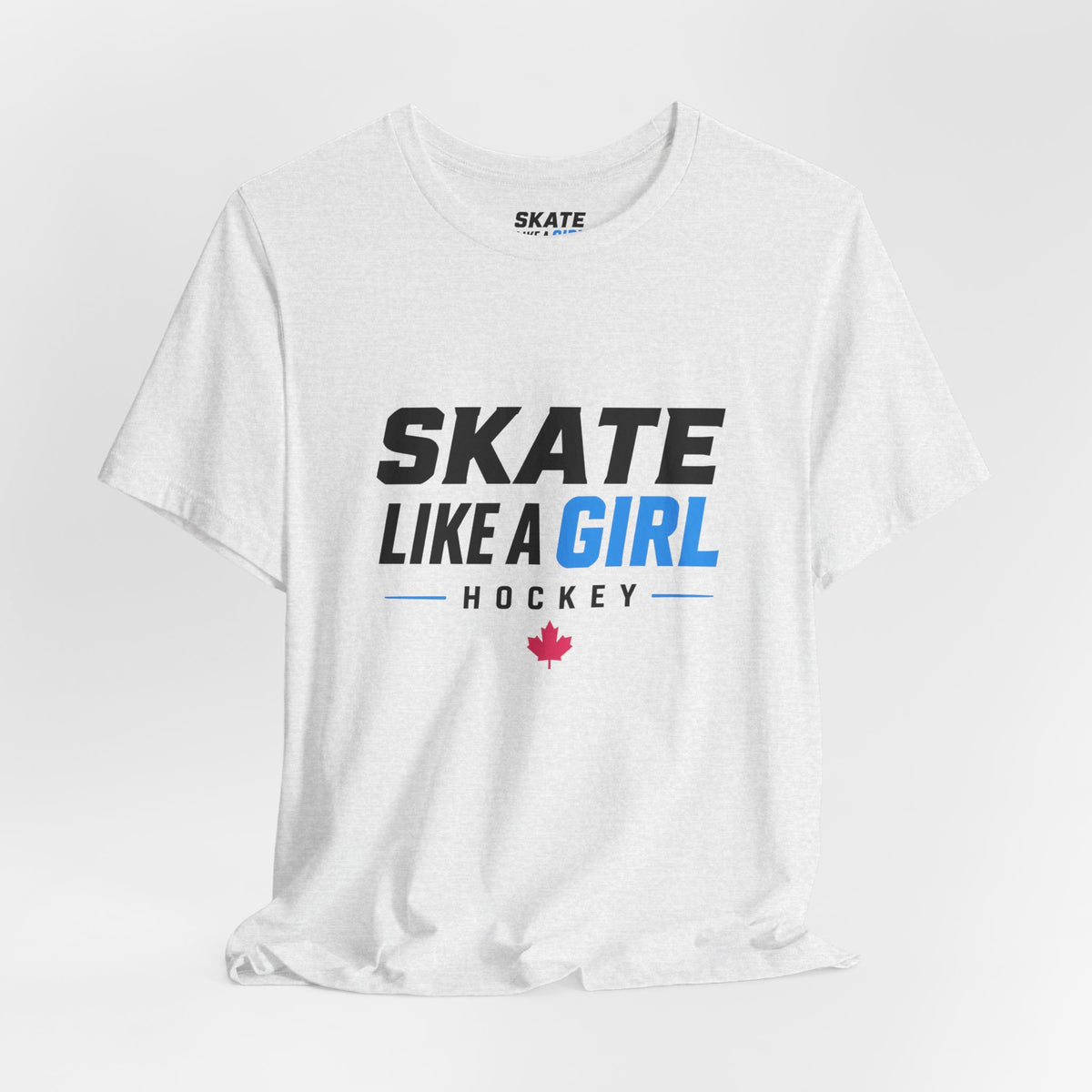 Skate Like A Girl Hockey T-Shirt — Women's Hockey Pride Tee