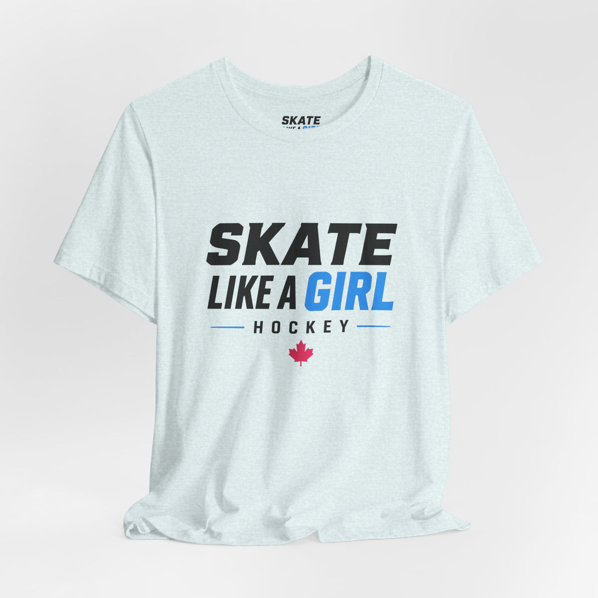 Skate Like A Girl Hockey T-Shirt — Women's Hockey Pride Tee
