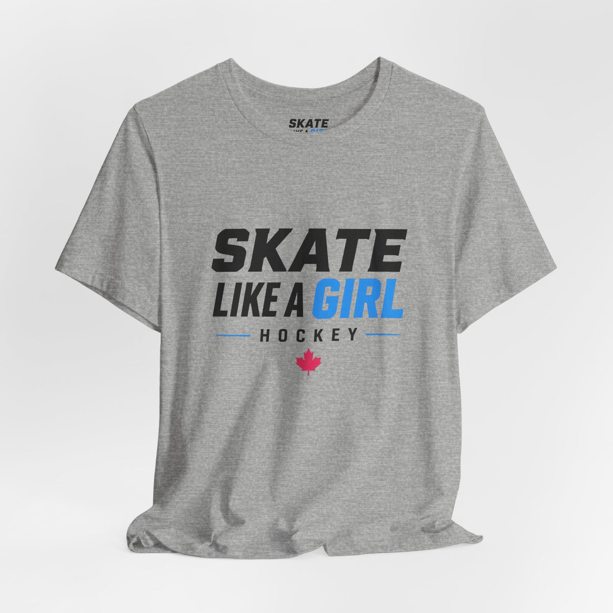 Skate Like A Girl Hockey T-Shirt — Women's Hockey Pride Tee