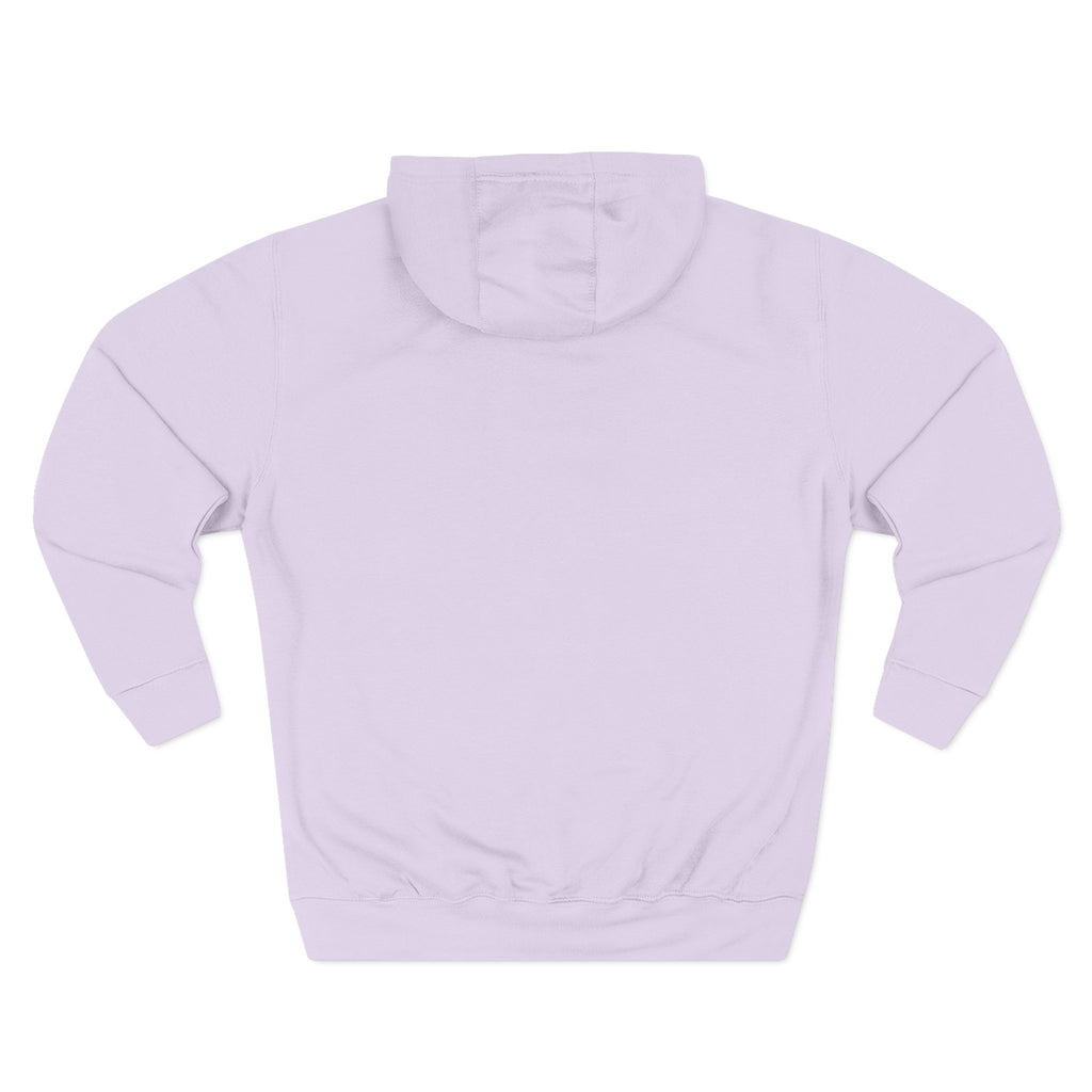 Fearless goalie hockey hoodie in Lilac - back