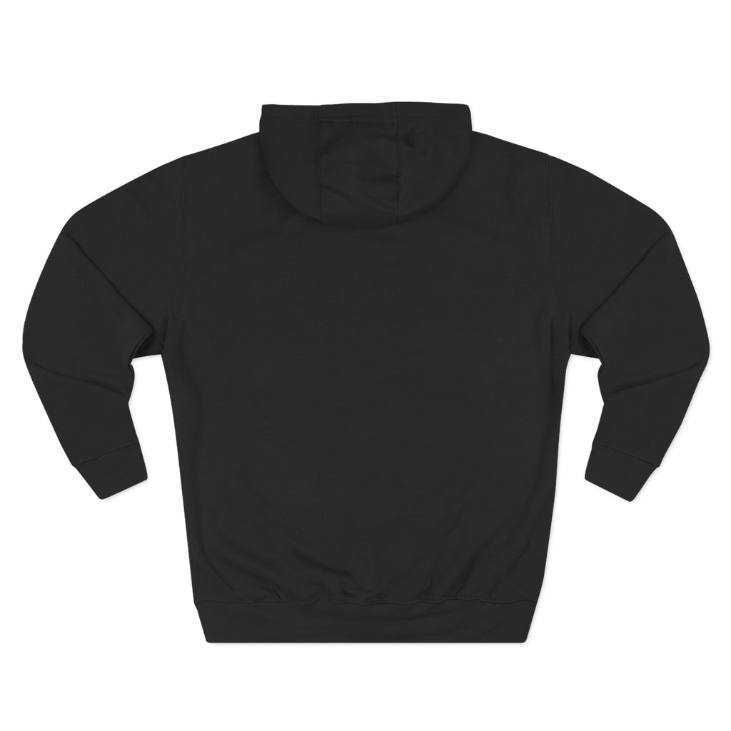 Fearless goalie hockey hoodie in Charcoal Heather - back