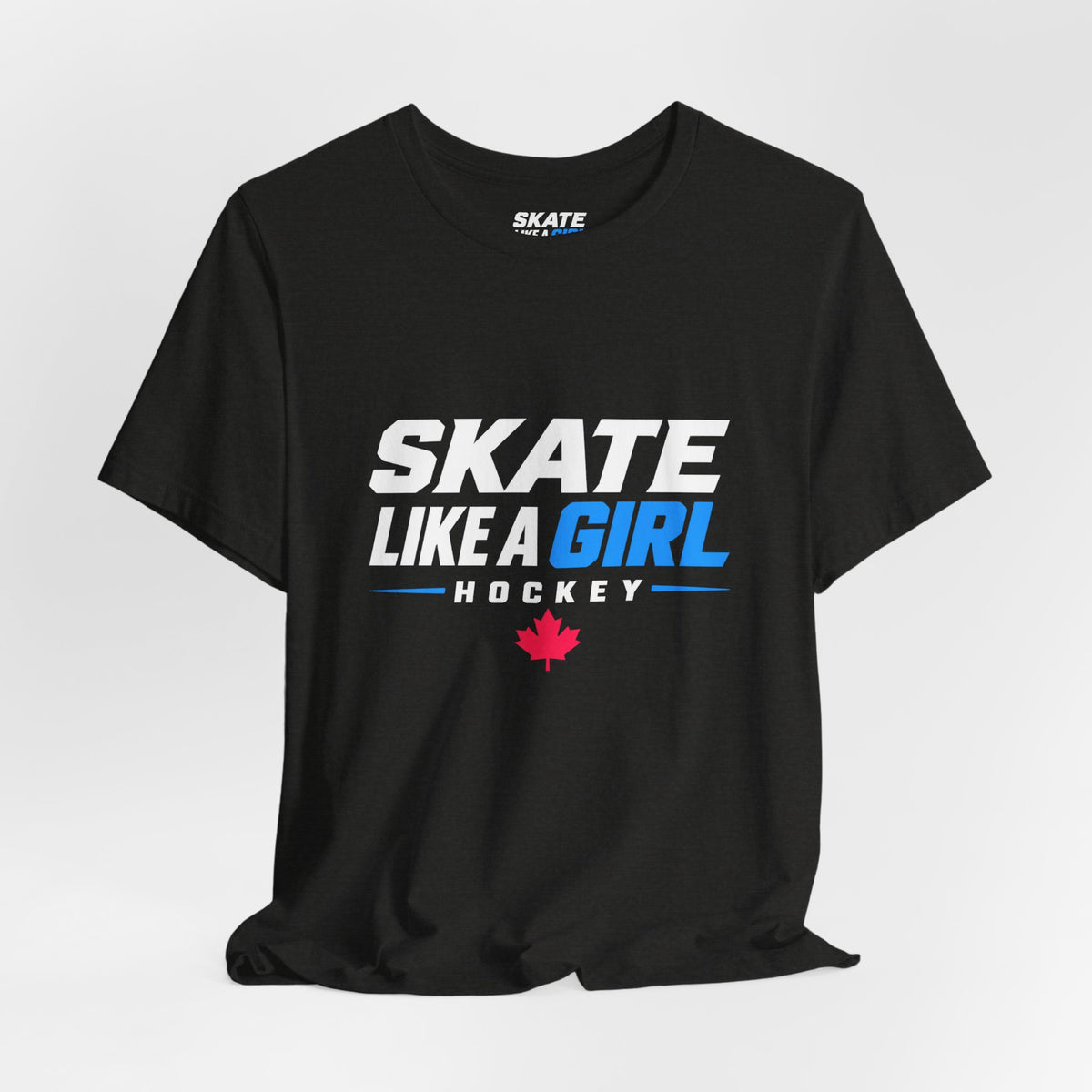 Skate Like A Girl Hockey T-Shirt — Women's Hockey Pride Tee