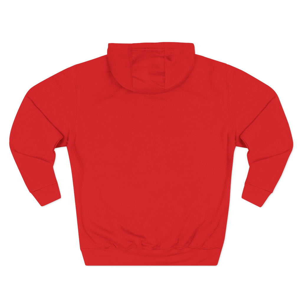 Fearless goalie hockey hoodie in Red - back