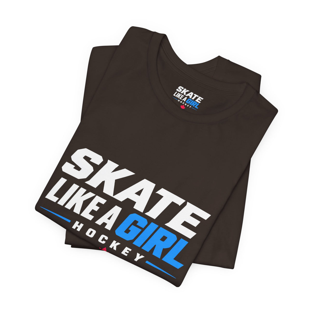 Skate Like A Girl Hockey T-Shirt — Women's Hockey Pride Tee