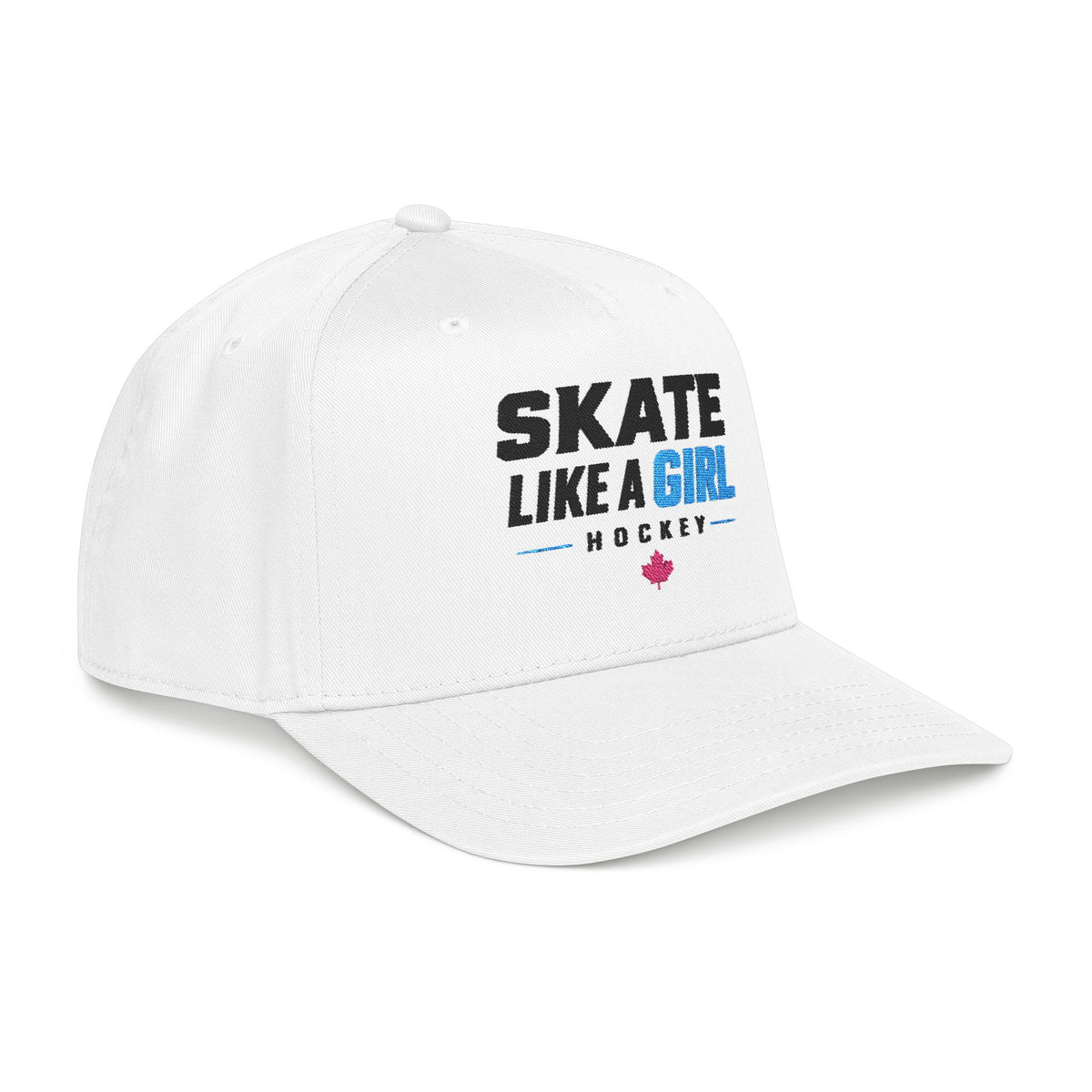 Skate Like A Girl Hockey Snapback Cap
