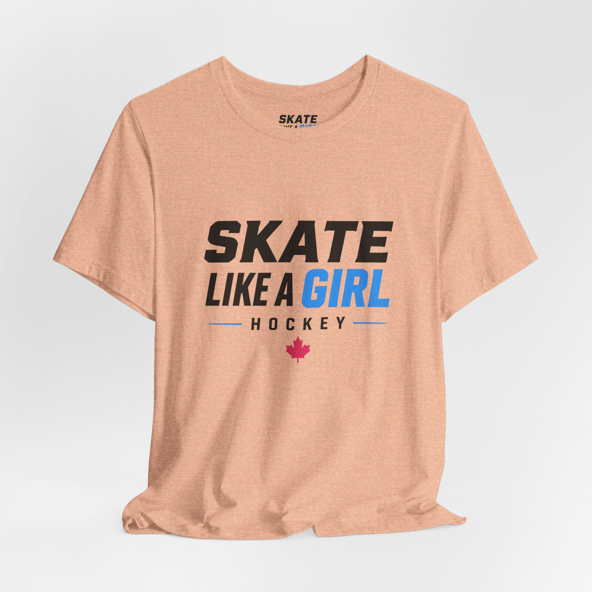 Skate Like A Girl Hockey T-Shirt — Women's Hockey Pride Tee